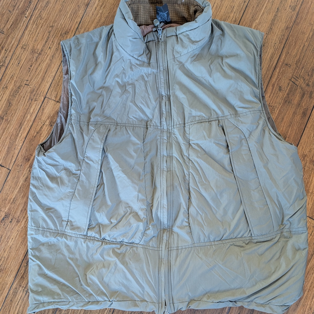 Men's Gray Quilted Vest